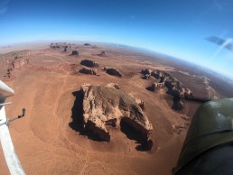 Entering the Monument Valley