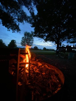 Not disappointed - a real campground awaited us  at Reelfoot Lake, TN