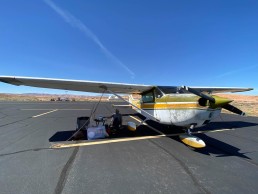 A little break at Kayenta Airport